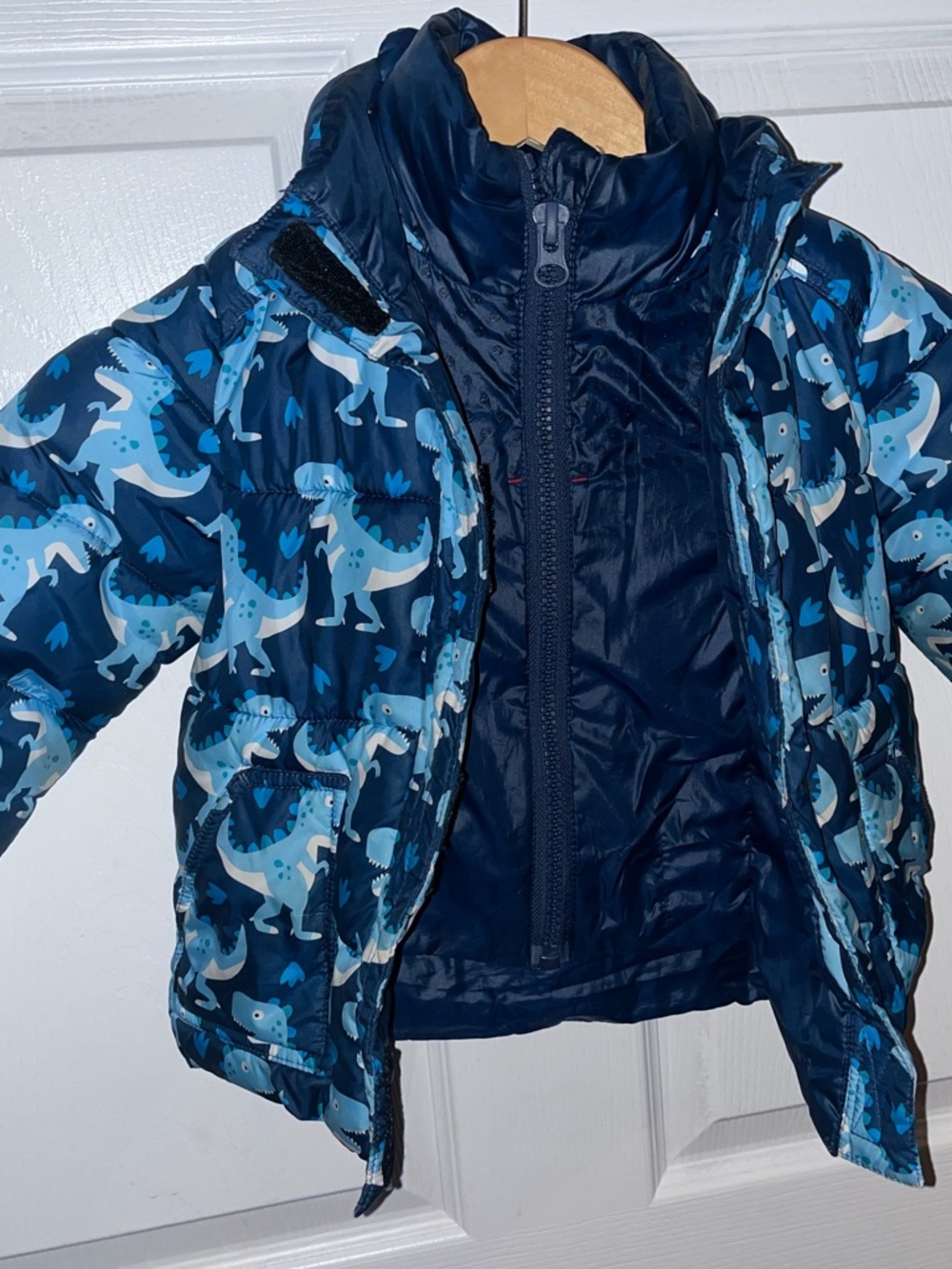 One kid car coat size 3